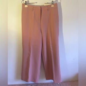 Avec Les Filles Women Blush Wide Leg High Rise Size 8 Pant